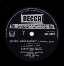 Load image into Gallery viewer, Tchaikovsky* / Sibelius* - Kyung-Wha Chung, London Symphony Orchestra*, André Previn – Violin Concertos
