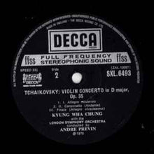 Load image into Gallery viewer, Tchaikovsky* / Sibelius* - Kyung-Wha Chung, London Symphony Orchestra*, André Previn – Violin Concertos