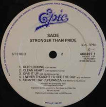 Load image into Gallery viewer, Sade – Stronger Than Pride