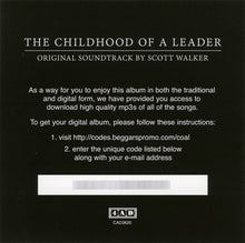 Load image into Gallery viewer, SCOTT WALKER - THE CHILDHOOD OF A LEADER (OST) ( 12" RECORD )