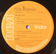 Load image into Gallery viewer, David Bowie – David Live