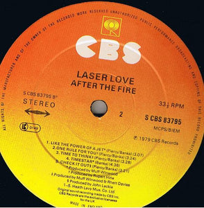 After The Fire – Laser Love
