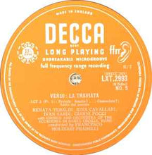 Load image into Gallery viewer, Verdi* - Renata Tebaldi, Gianni Poggi, Aldo Protti, Chorus* And Orchestra Of The Accademia Di Santa Cecilia, Rome*, Francesco Molinari Pradelli* - La Traviata (3xLP, Album, Mono, Aut + Box)