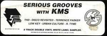 Load image into Gallery viewer, Various – Serious Grooves With KMS