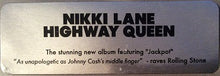 Load image into Gallery viewer, NIKKI LANE - HIGHWAY QUEEN ( 12" RECORD )