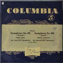 Load image into Gallery viewer, Haydn*, Georg Szell*, The Cleveland Orchestra, Eugene Ormandy, The Philadelphia Orchestra - Symphony No. 92 ("Oxford") / Symphony No. 101 ("Clock") (LP, Album, Mono)