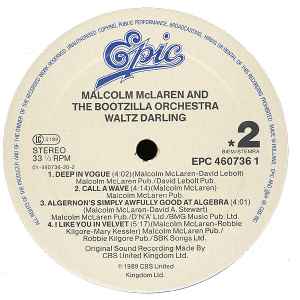 Malcolm McLaren And The Bootzilla Orchestra – Waltz Darling