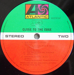 Yes ‎– Close To The Edge