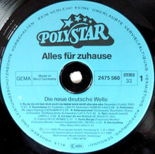 Load image into Gallery viewer, Various ‎– Alles Für Zuhause (Die Neue Deutsche Welle)