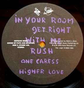 Depeche Mode ‎– Songs Of Faith And Devotion