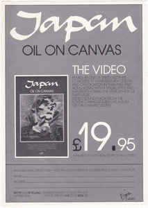 Japan ‎– Oil On Canvas