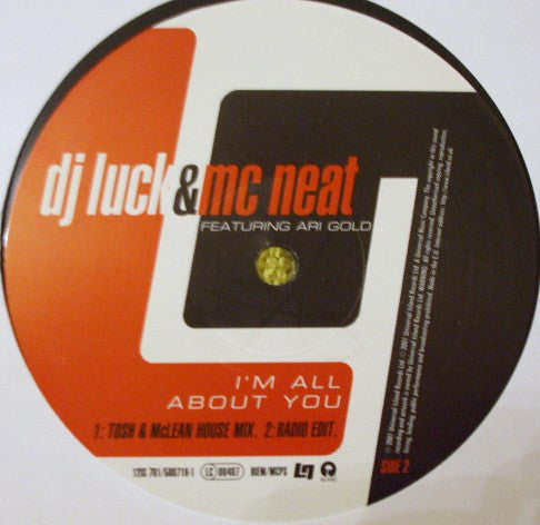 Dj Luck & Mc Neat ‎– I'm All About You
