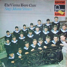 Load image into Gallery viewer, Johann Strauss*, The Vienna Boys&#39; Choir* ‎– The Vienna Boys Choir Sings Johann Strauss