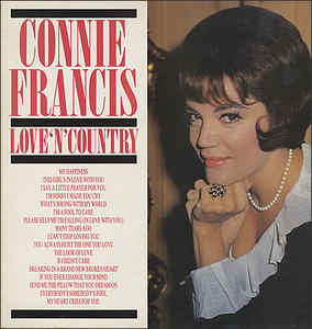 Connie Francis ‎– Love 'N' Country