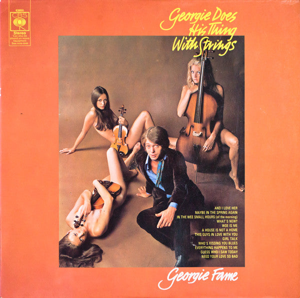 Georgie Fame ‎– Georgie Does His Thing With Strings