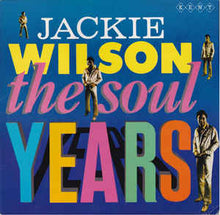 Load image into Gallery viewer, Jackie Wilson ‎– The Soul Years