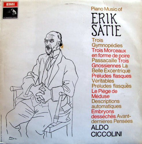 Erik Satie, Aldo Ciccolini ‎– Piano Music