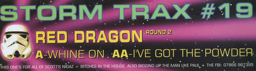 Red Dragon ‎– Whine On / I've Got The Powder