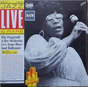 Ella Fitzgerald & Her Orchestra* – Jazz Live & Rare Vol. 12 Ella Fitzgerald & Her Orchestra Live From Roseland Ballroom