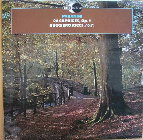 Niccolò Paganini ‎– 24 Caprices Op 1