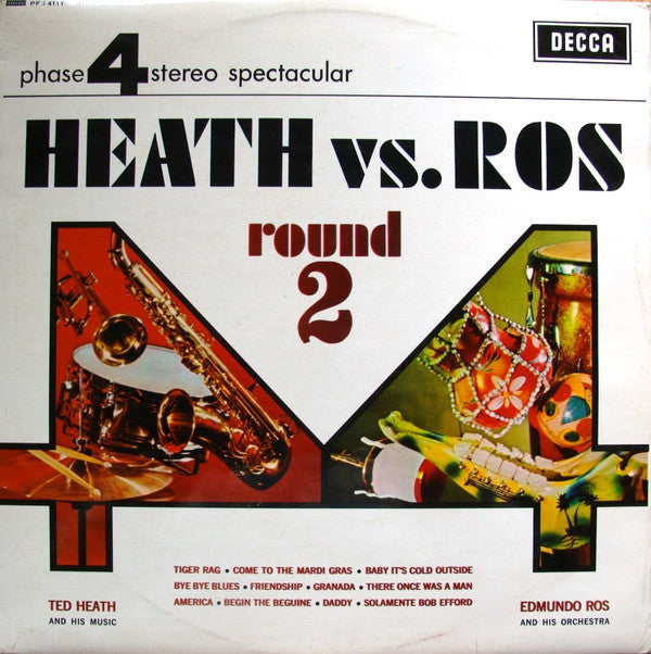 Ted Heath And His Music / Edmundo Ros & His Orchestra ‎– Heath Vs. Ros Round 2