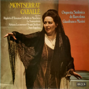 Montserrat Caballé • Orquesta Sinfonica de Barcelona* / Gianfranco Masini – Montserrat Caballé - Recital