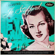 Load image into Gallery viewer, Jo Stafford With Paul Weston And His Orchestra ‎– Starring Jo Stafford