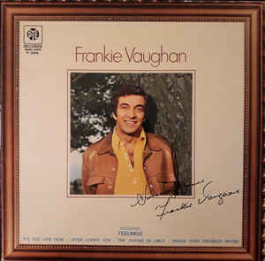 Frankie Vaughan ‎– Sincerely Yours