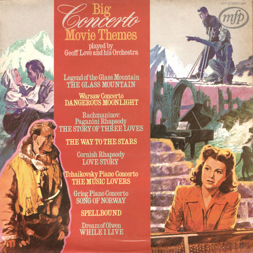 Geoff Love And His Orchestra* ‎– Big Concerto Movie Themes