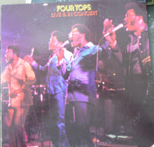 Load image into Gallery viewer, Four Tops ‎– Live &amp; In Concert