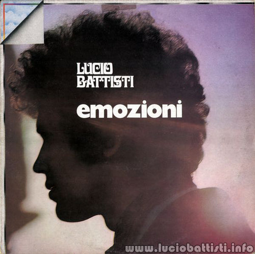 Lucio Battisti ‎– Emozioni