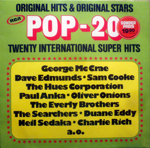 Various ‎– POP 20 - 20 International Super Hits