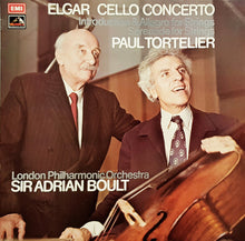 Load image into Gallery viewer, Elgar*, Paul Tortelier, London Philharmonic Orchestra*, Sir Adrian Boult ‎– Elgar Cello Concerto, Introduction &amp; Allegro For Strings, Serenade For Strings