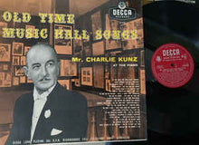 Load image into Gallery viewer, Charlie Kunz ‎– Old Time Music Hall Songs