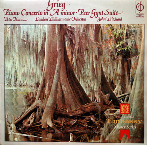 Grieg* - Peter Katin, London Philharmonic Orchestra*, John Pritchard ‎– Piano Concerto In A Minor • Peer Gynt Suite