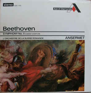 Beethoven*, Ansermet*, L'Orchestre De La Suisse Romande ‎– Symphony No. 5 / Egmont Overture