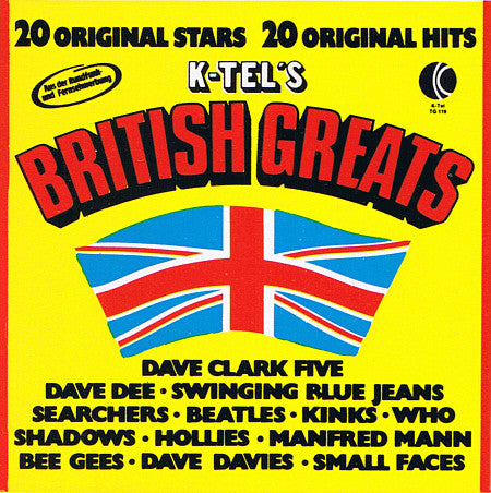 Various ‎– K-Tel's British Greats