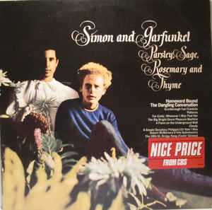 Simon And Garfunkel  ‎– Parsley, Sage, Rosemary And Thyme