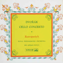 Load image into Gallery viewer, Antonín Dvořák * Mstislav Rostropovich * The Royal Philharmonic Orchestra * Sir Adrian Boult ‎– Cello Concerto