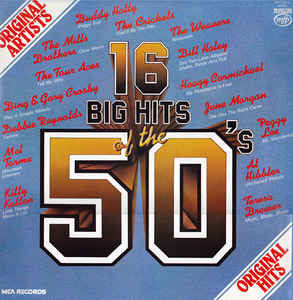 Various ‎– 16 Big Hits Of The 50's