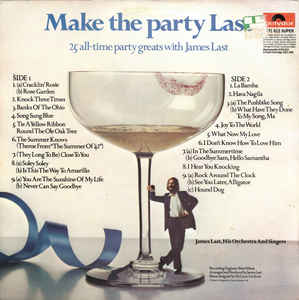 James Last ‎– Make The Party Last