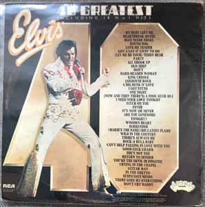 Elvis Presley ‎– Elvis’ 40 Greatest