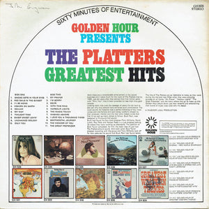 The Platters ‎– Golden Hour Presents The Platters Greatest Hits