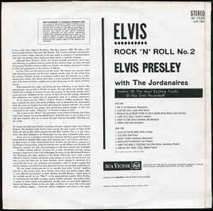 Elvis Presley ‎– Elvis (Rock 'N' Roll No.2)