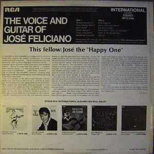 José Feliciano ‎– The Voice And Guitar Of José Feliciano