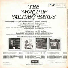 Load image into Gallery viewer, Various ‎– The World Of Military Bands