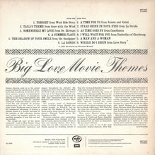 Load image into Gallery viewer, Geoff Love And His Orchestra* ‎– Big Love Movie Themes