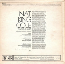 Load image into Gallery viewer, Nat King Cole ‎– Sings The Blues