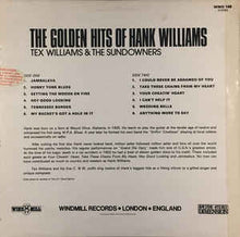 Load image into Gallery viewer, Tex Williams &amp; The Sundowners ‎– The Golden Hits Of Hank Williams