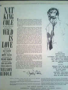 Nat King Cole ‎– Wild Is Love